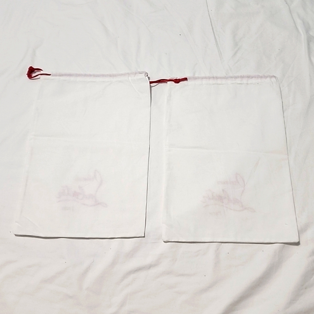 2 Christian Louboutin Paris Dust Bags - Picture 5 of 5